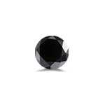1/4 (0.21-0.27) Cts AAA 3.3-4.0 mm Loose Round Black Diamond