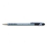 Paper Mate FlexGrip Ultra Retractable Ball Pen, Medium Point, 1.0 mm, Black Barrel/Ink (9530131), 12-Count