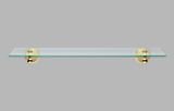 Brizo Traditional Brass 24 Glass Shelf
