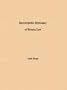 Encyclopedic Dictionary of Roman Law (Transaction of the American Philosophical Society) (Transaction of the American Philosophical Society)