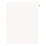 Avery Preprinted Legal Side Tab Dividers, Tab Title Exhibit F, 11 x 8-1/2, 25/Pack 82112 / AVE82112