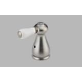Buy Delta Faucet H577SS Leland, Single Porcelain Lever Handle Kit, Stainless by DELTA FAUCET
