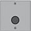 MS Sedco 614 Series 1" Diameter Switches w/ 4 1/2" Square Stainless Steel Face Plate NO LEGEND
