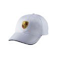 Porsche White Crest Logo Hat