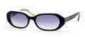 Kate Spade Sunglasses GAIL S 0FW7 (Y7) Navy Ivory (Gray Gradient) by