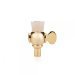 Yama Glass Replacement Brass Fitting, STANDARD