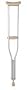 Crutches Aluminum Adult Push Button Adjusts 45 Inches To 52 Inches Paid A976-Carex