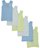 Bambini Baby Boys' 6-Pack Tank Tops - blue, 6 - 12 months/14-18 lbs