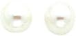 14K Gold Button Cultured Pearl Stud Earrings Jewelry |A