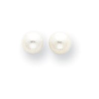 14k 5mm Cultured Pearl Earrings SE136