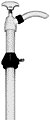 IMPERIAL 72523 BARREL PUMP NYLON AND NICKEL PLATED