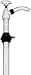 IMPERIAL 72523 BARREL PUMP NYLON AND NICKEL PLATED