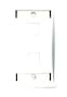Belkin Single Gang Faceplate (F4E456-2-WHT)