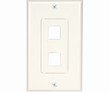 Decorator Style Keystone Inserts-White