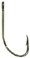 Plain Shank, Offset, Ringed Eye, Nickel 100pc -3/0 - Eagle Claw Tackle 085-3/0, Fishing Hooks