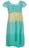 Cherry Stix Big Girls' "Nama" Maxi Dress with Shrug - mint, 10 - 12