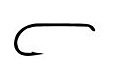 Tiemco 100 Dry Fly Hook Size: 18