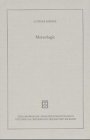 Mereologie. Ein Beitrag zur Ontologie und Erkenntnistheorie