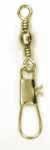Barrel Swivels w/Interlock Brass Size7 6pcs
