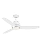 Emerson CF252WW Curva 2 Light 3 Blade Ceiling Fan in Appliance White