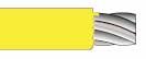 Electrical Wire: NTE 20 AWG Yellow Stranded Hook-up Wire 100 ft