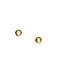 14k Yellow 2.5 mm Childrens Half Ball Earrings