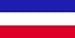 Serbia Montenegro 5' x 3' Flag