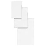Scratch Pads, 8-1/2 x 11, White, Six 100-Sheet Pads per Pack