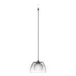 BESA - XP-C34407-BR : Down-Light Pendant 12V - XP Lexi - Bronze Metal Finish - Clear/Opal Glass