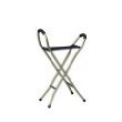 Improving Lifestyles Cane Folding with Sling Seat, 4 leg and 2 side handles-LIGHTWEIGHT FREE SHIP