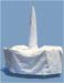 Patio Furniture Cover: High Back Oval Table & Chair w/centerhole & pouch