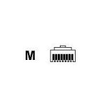 108524: Belkin RJ45 Modular Connector 10 pack (Blue) (R6G091BBLU-10)