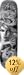 Element Kat Von D Reach - Bam Margera Skateboard Deck - 7.5 in. x 31.25 in.