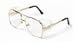 Crews 61110 Engineer Aviator Shape 58-mm Safety Glasses with Gold Frame and Clear Lens, 1-Pair