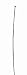 3 Inch Silver-Plated Standard (.028 Inch) Headpins (Pkg 100)