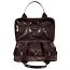 Sephora Brand Core Bag Collection - Chocolate Core Vinyl Double Handle Makeup Bag - Chocolate