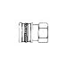 12FS , FST Series, Straight-Thru, Steel Socket, 1/8 in. Female Pipe