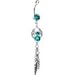 Body Candy Stainless Steel Enchanting Blue Green Dangle Dreamcatcher Belly Ring
