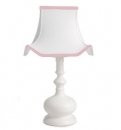 Pink Trim Pagoda Lampshade
