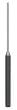 Westward 2AJE5 Long Drive Pin Punch, 5/32 In Tip, 8 In L