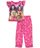 Ever After High Big Girls' Short Sleeve Pajama Set, Pink, Large / 10-12