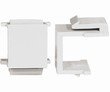 Steren Blank Keystone Insert - White