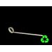Packnwood Bamboo Top Twisted Skewer, 4.7" Length (20 Packs of 100)