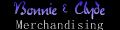 Bonnie and Clyde Merchandising