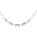 ZALES Personalized Oval Family Name Necklace in Sterling Silver (5 Names) ss heart/love charm