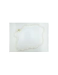 14k Yellow gold 5-5.5 MM Freshwater Cultured Pearl Strand, 18"