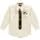 Aqua by Enrico Rossini Little Boys' "Pocket Square" Dress Shirt Set - cream, 5