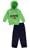 USAthlete Little Boys' Toddler "All-Star League" 2-Piece Fleece Sweatsuit - green, 2t