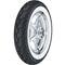 Dunlop D402 Touring Harley-Davidson Cruiser Motorcycle Tire - Wide White Wall - MT90-16 / Rear
