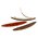 France Luxe Oblong Long and Skinny Barrette - Nacro Neutrals
